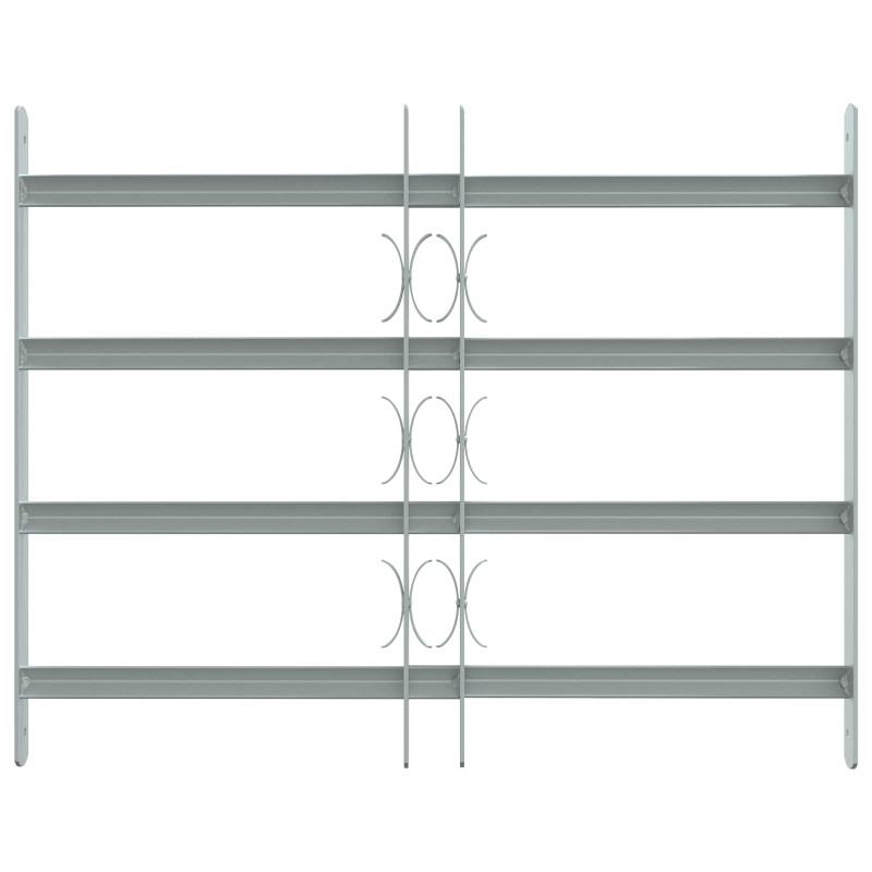 Krata zabezpieczająca do okien z 4 poprzeczkami 3 pcs