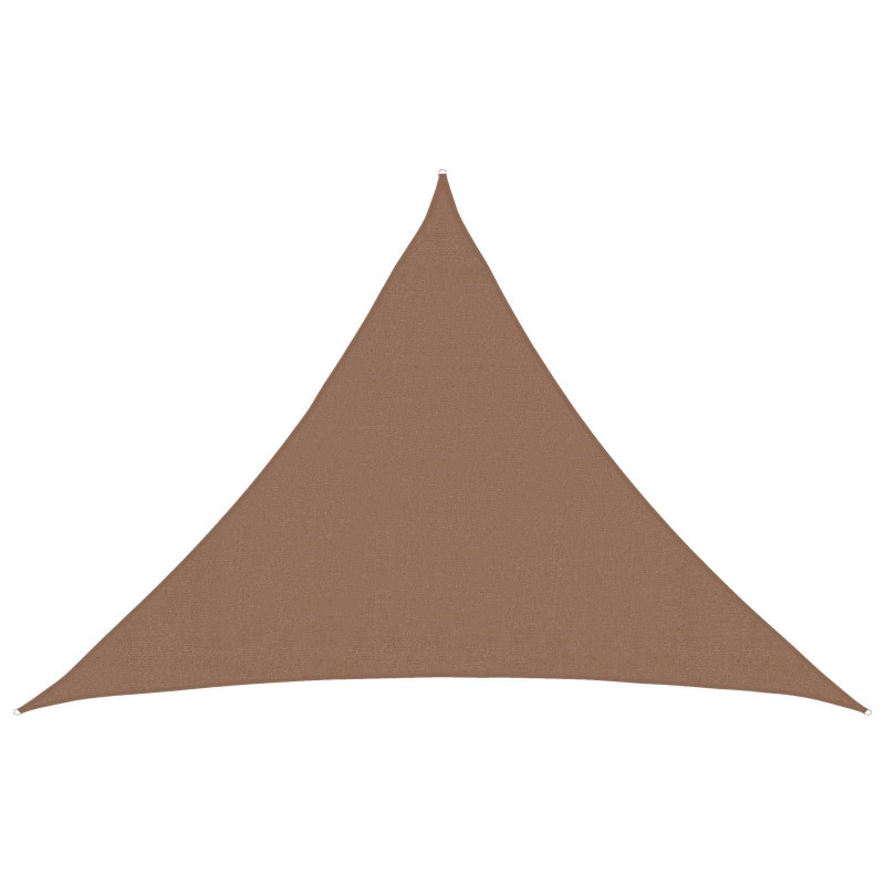 Żagiel przeciwsłoneczny Ciemnoszary 7 x 5 x 5 m HDPE