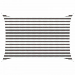 Żagiel przeciwsłoneczny Jasnoszary i biały. 2 x 3 m HDPE