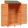 Shed ogrodowy brązowy 106,5 x 56 x 176 cm Drewno inżynieryjne