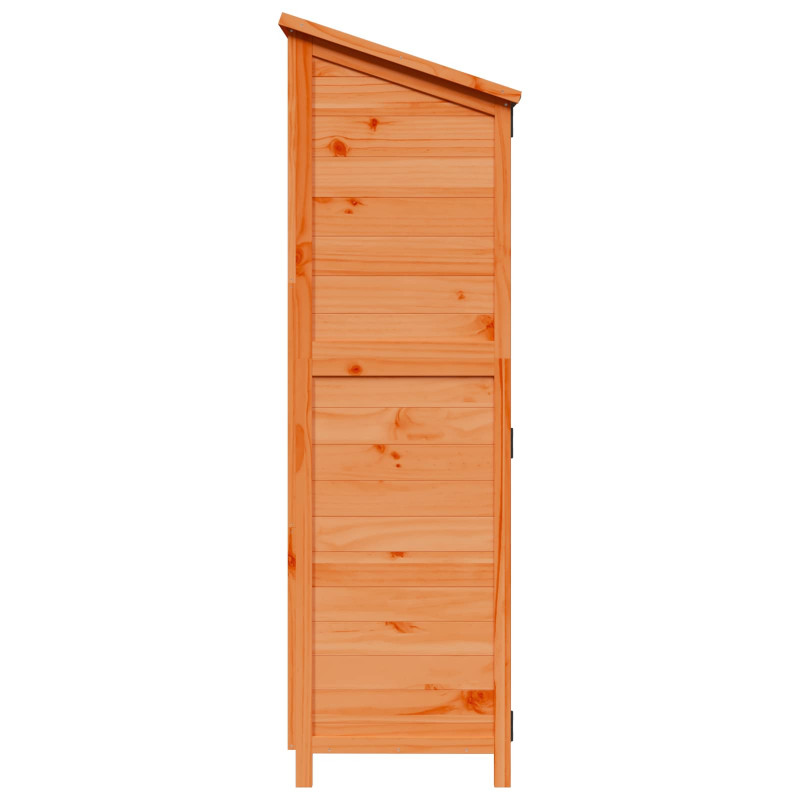 Shed ogrodowy brązowy 106,5 x 56 x 176 cm Drewno inżynieryjne