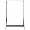 Wieszak na Ubrania Czarny 100 x 56 x 154 cm Stal