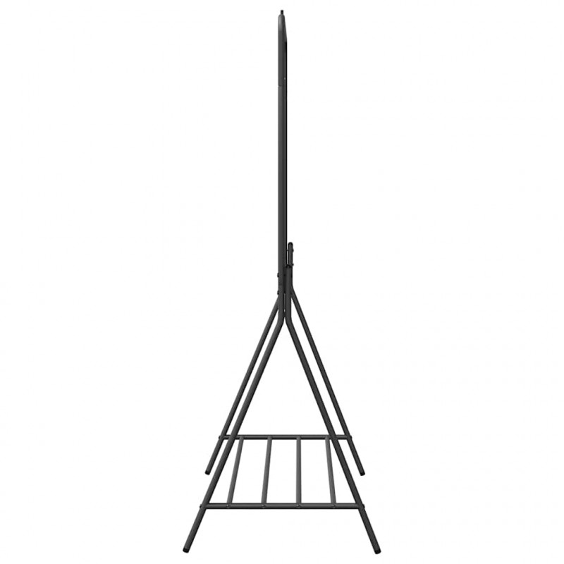 Wieszak na Ubrania Czarny 100 x 56 x 154 cm Stal