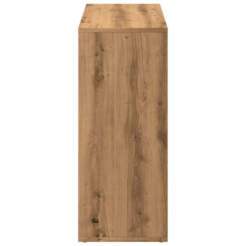 Regał przegroda, dąb artisan, 69,5x29x69,5 cm
