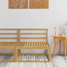 Środkowa sofa ogrodowa Biały 79 x 83 x 73 cm