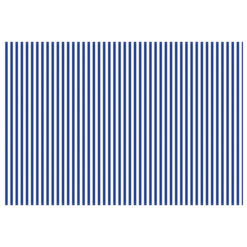 Materiał zapasowy do markizy Niebieski i biały 450 × 300 cm