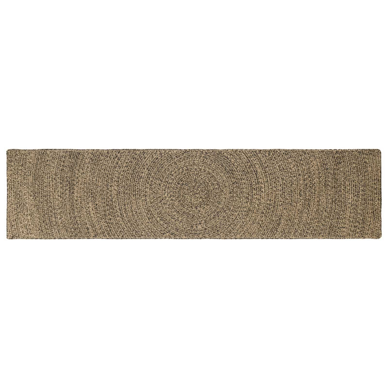 Dywany pokojowe Naturalny i czarny 60 x 250 cm Juta