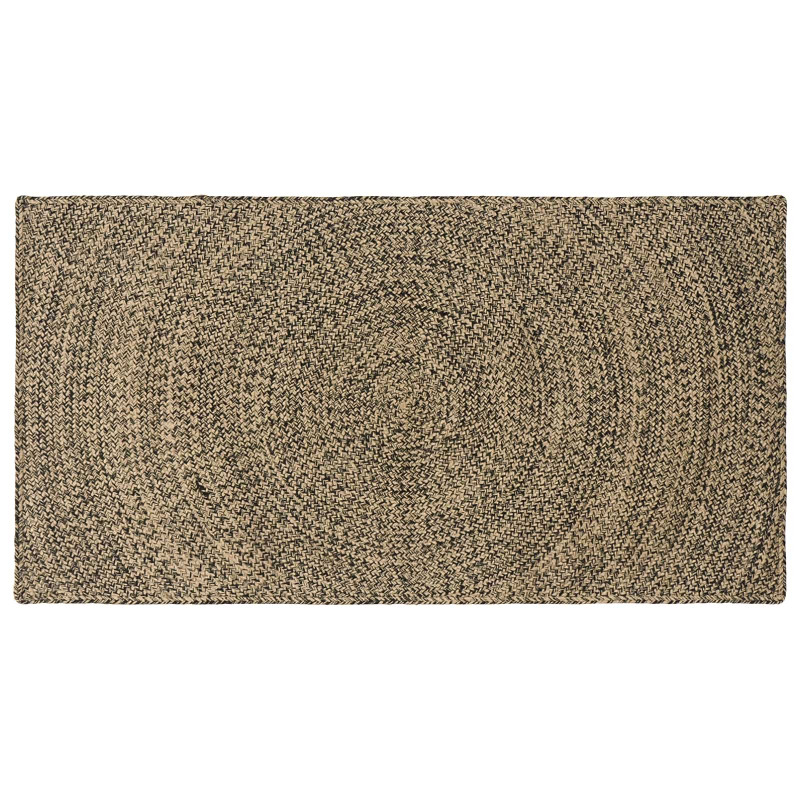 Dywany pokojowe Naturalny i czarny 80 x 150 cm Juta
