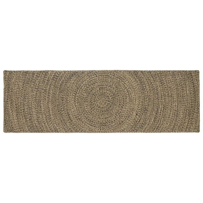 Dywany pokojowe Naturalny i czarny 80 x 200 cm Juta
