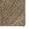 Dywany pokojowe Naturalny i czarny 120 x 120 cm Juta