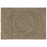 Dywany pokojowe Naturalny i czarny 140 x 200 cm Juta