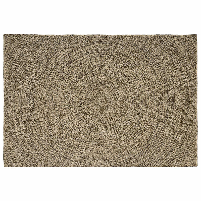Dywany pokojowe Naturalny i czarny 240 x 340 cm Juta
