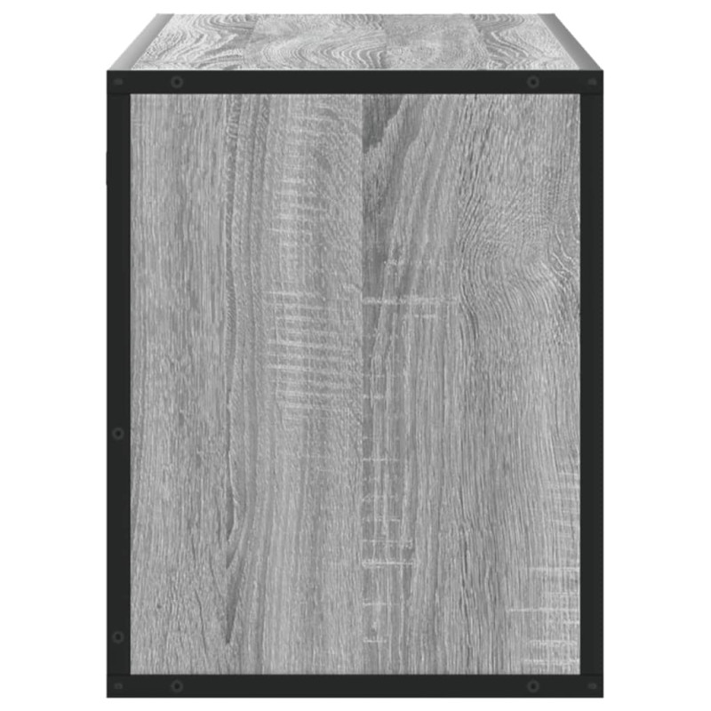 Szafka pod telewizor, szary dąb sonoma, 100x31x39,5 cm