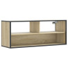 Szafka pod telewizor, dąb sonoma, 100x31x39,5 cm