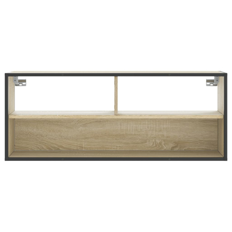 Szafka pod telewizor, dąb sonoma, 100x31x39,5 cm