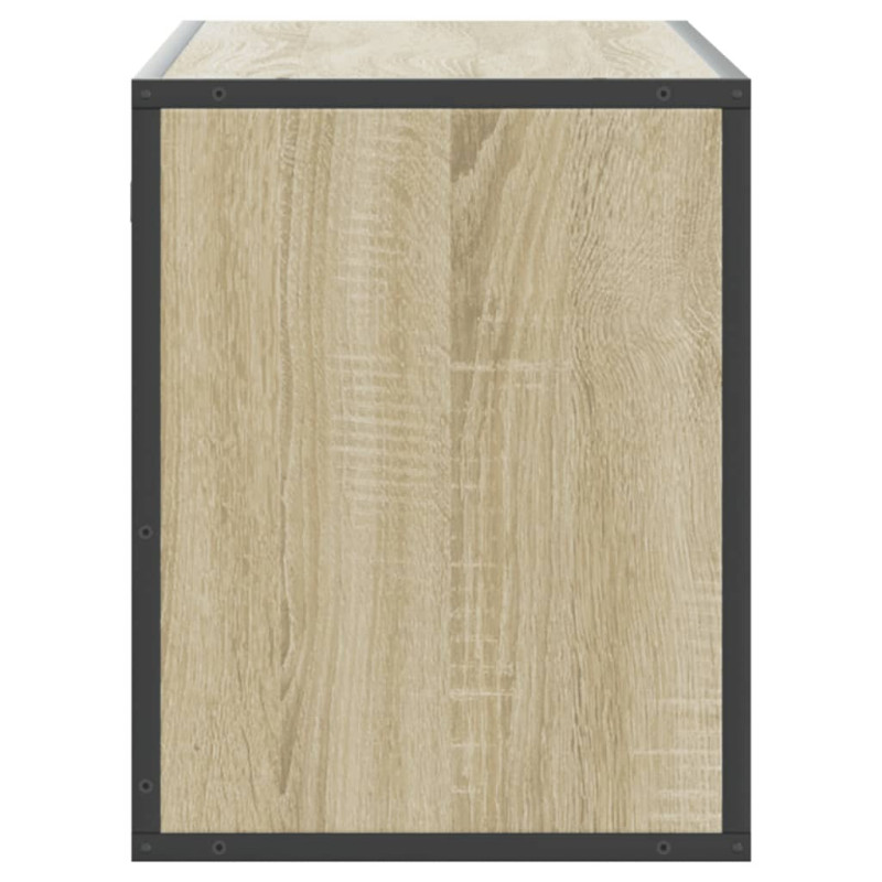 Szafka pod telewizor, dąb sonoma, 100x31x39,5 cm