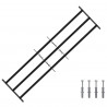 Krata zabezpieczająca do okien z 3 poprzeczkami 3 pcs 93-174 cm