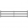 Krata zabezpieczająca do okien z 3 poprzeczkami 3 pcs 93-174 cm
