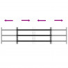Krata zabezpieczająca do okien z 3 poprzeczkami 3 pcs 93-174 cm
