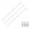 Krata zabezpieczająca do okien z 3 poprzeczkami 63-114 cm
