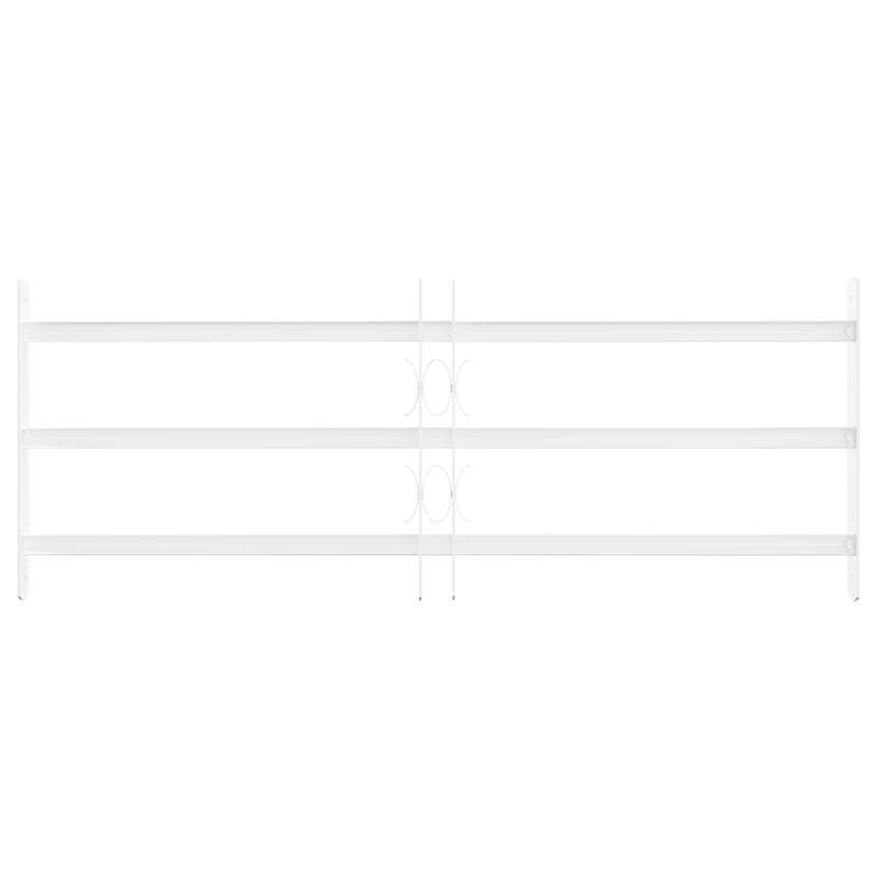 Krata zabezpieczająca do okien z 3 poprzeczkami 63-114 cm