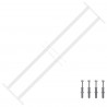 Krata bezpieczeństwa do okien z 2 poprzeczkami 3 pcs 63-114 cm