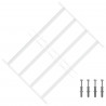 Krata zabezpieczająca do okien z 4 poprzeczkami 3 pcs 43-74 cm