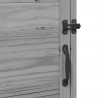 Shed ogrodowy Szary 59 x 56 x 113,5 cm Drewno inżynieryjne
