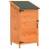 Shed ogrodowy brązowy 59 x 56 x 113,5 cm Drewno inżynieryjne