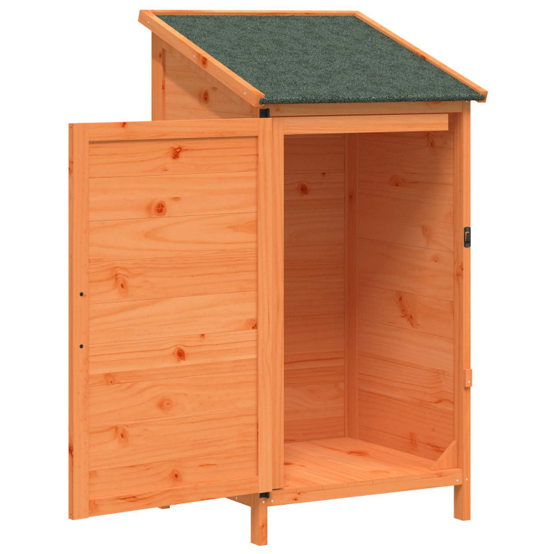 Shed ogrodowy brązowy 59 x 56 x 113,5 cm Drewno inżynieryjne