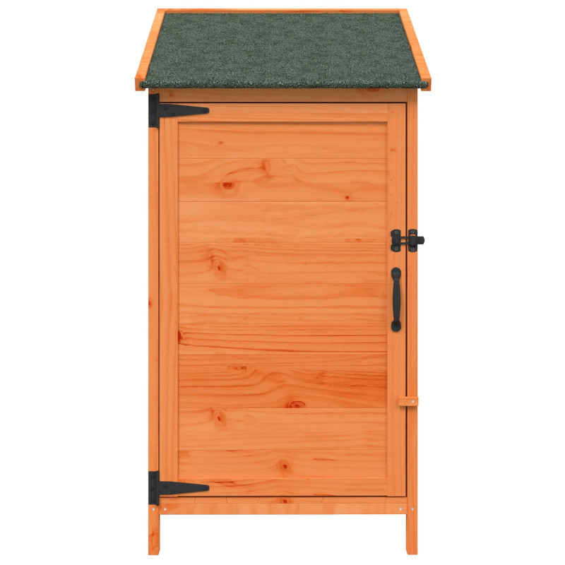 Shed ogrodowy brązowy 59 x 56 x 113,5 cm Drewno inżynieryjne