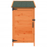 Shed ogrodowy brązowy 59 x 56 x 113,5 cm Drewno inżynieryjne