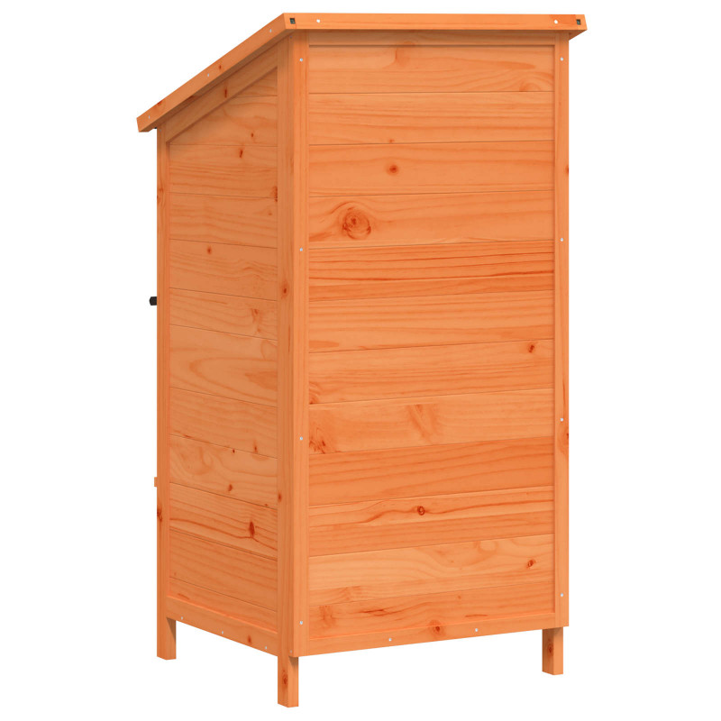 Shed ogrodowy brązowy 59 x 56 x 113,5 cm Drewno inżynieryjne