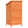 Shed ogrodowy brązowy 59 x 56 x 113,5 cm Drewno inżynieryjne