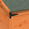 Shed ogrodowy brązowy 59 x 56 x 113,5 cm Drewno inżynieryjne