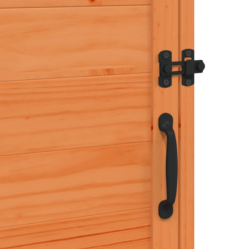 Shed ogrodowy brązowy 59 x 56 x 113,5 cm Drewno inżynieryjne