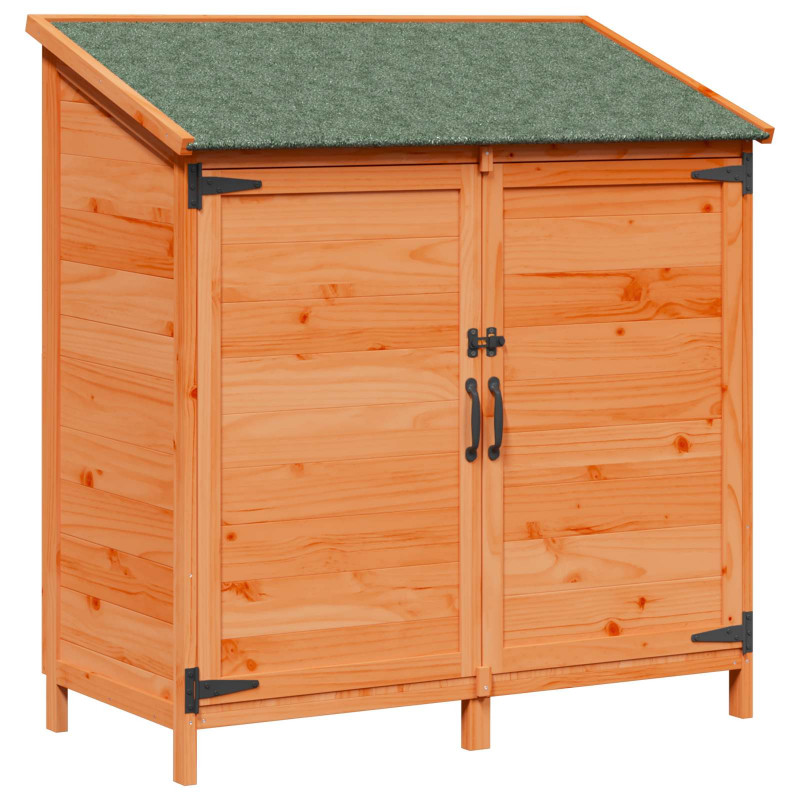 Shed ogrodowy brązowy 106,5 x 56 x 113,5 cm Drewno inżynieryjne