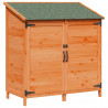 Shed ogrodowy brązowy 106,5 x 56 x 113,5 cm Drewno inżynieryjne