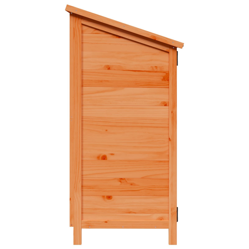 Shed ogrodowy brązowy 106,5 x 56 x 113,5 cm Drewno inżynieryjne