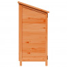Shed ogrodowy brązowy 106,5 x 56 x 113,5 cm Drewno inżynieryjne