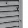 Shed ogrodowy Szary 59 x 56 x 113,5 cm Drewno Świerkowe