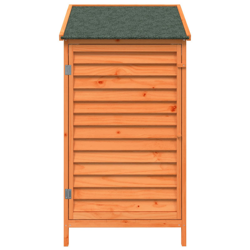 Shed ogrodowy brązowy 59 x 56 x 113,5 cm Drewno Świerkowe