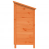 Shed ogrodowy brązowy 59 x 56 x 113,5 cm Drewno Świerkowe