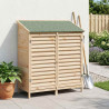 Shed ogrodowy naturalny 106 x 56 x 113,5 cm Drewno Świerkowe