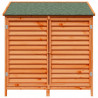 Shed ogrodowy brązowy 106 x 56 x 113,5 cm Drewno Świerkowe