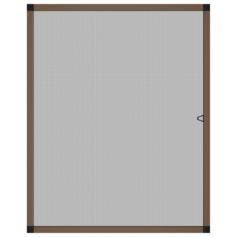 Siatka przeciw insektom do okien brązowy 130 x 150 cm