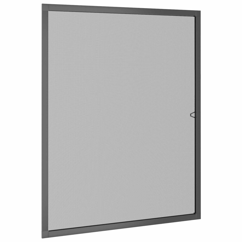 Siatka przeciw insektom do okien Antracyt 130 x 150 cm