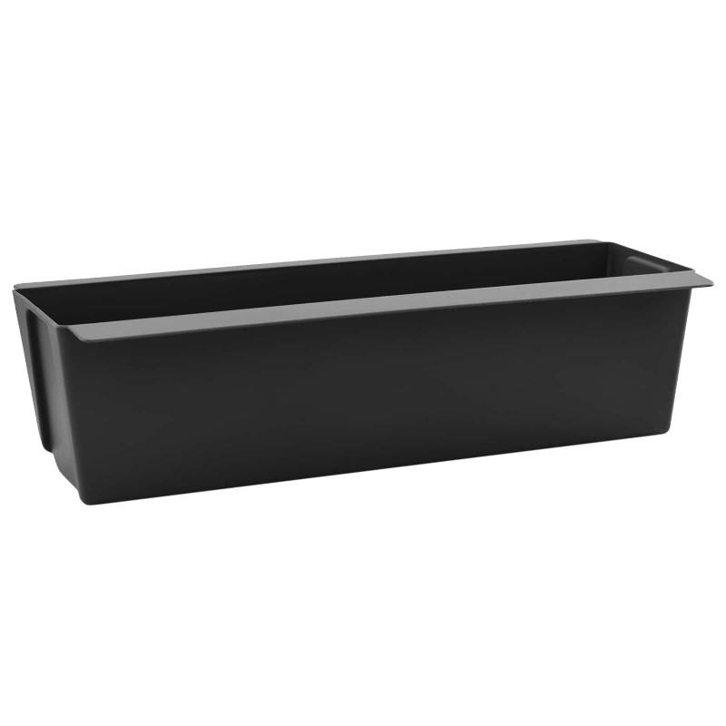 Skrzynki na kwiaty do palet euro 12 pcs Czarny