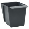 Skrzynki na kwiaty do palet euro 12 pcs Szary 13,5 x 9 x 9,5 cm