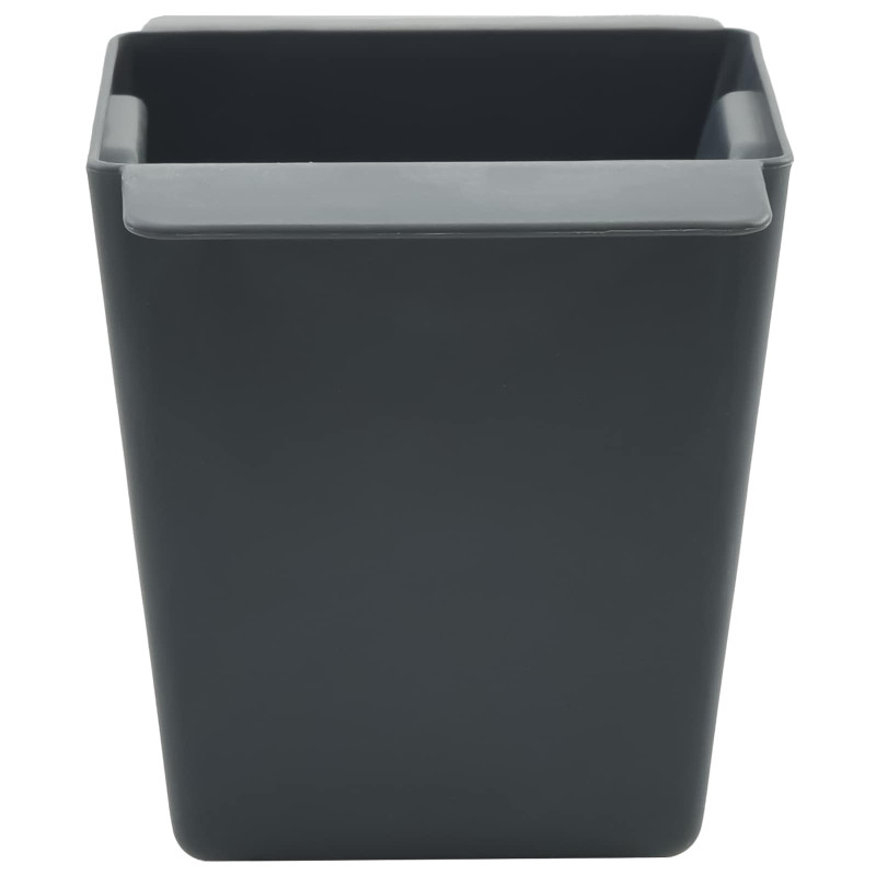 Skrzynki na kwiaty do palet euro 12 pcs Szary 13,5 x 9 x 9,5 cm